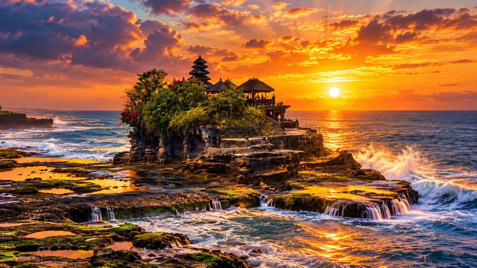 Bali · Sonnenuntergang