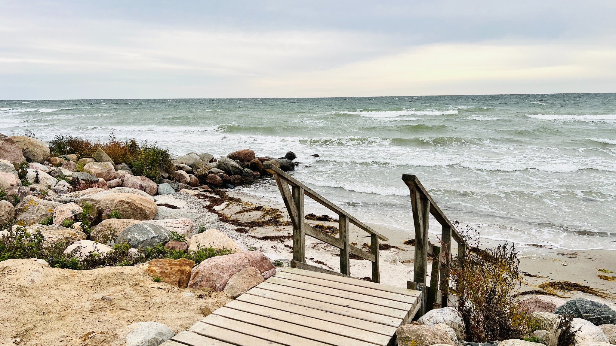 Fehmarn · Ein paar Stufen bis zur Ostsee