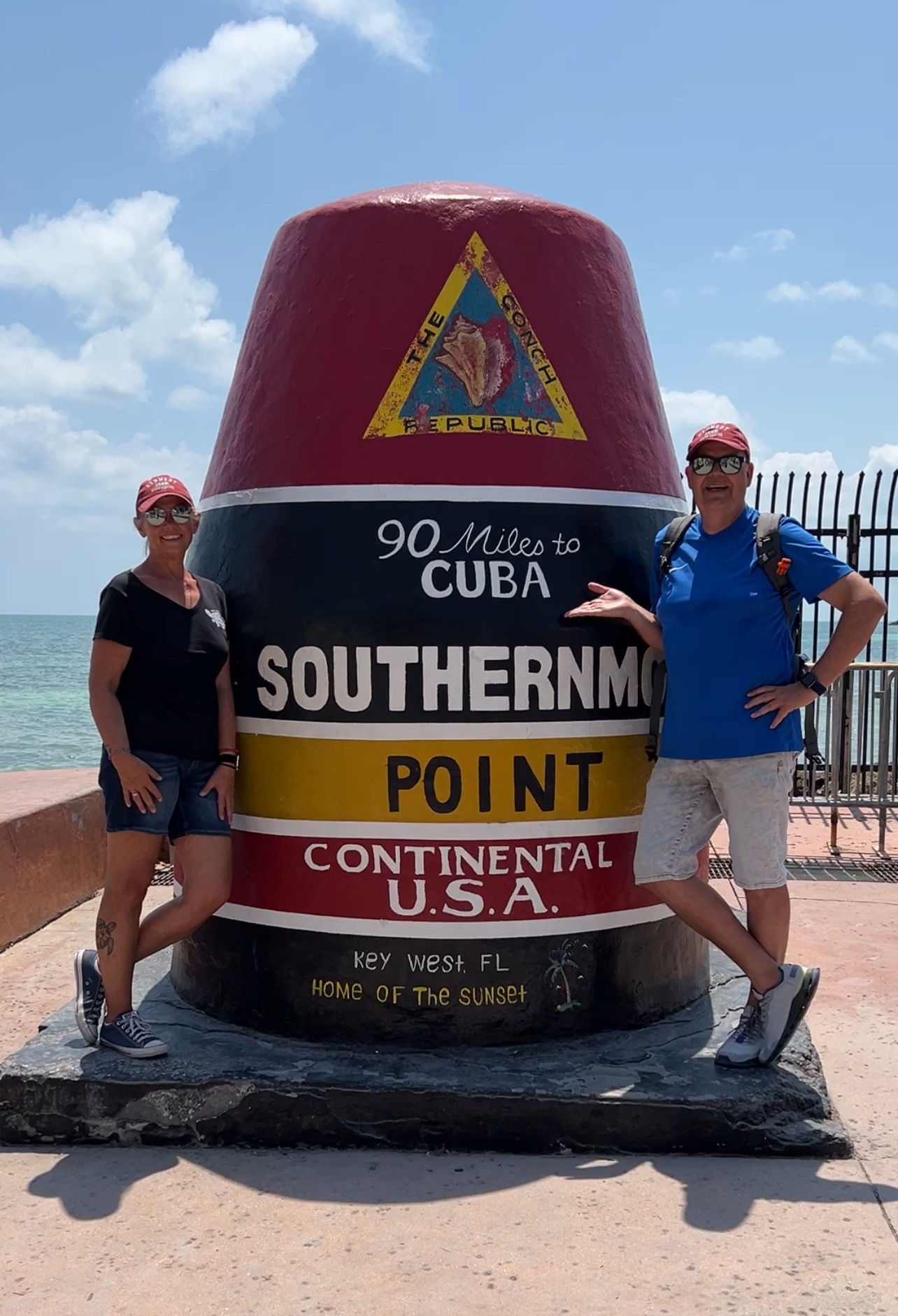 Key West · Gemeinsam am Southernmost Point